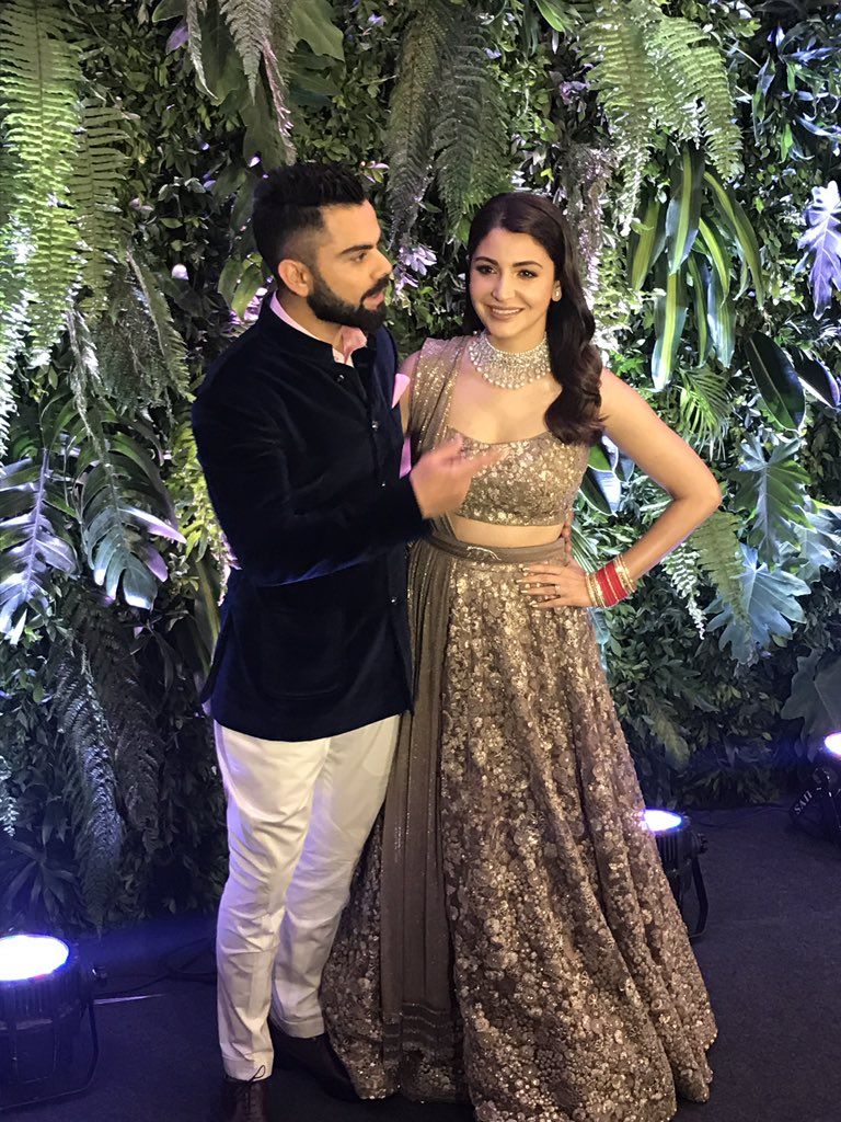 Virat Anushka Mumbai Reception