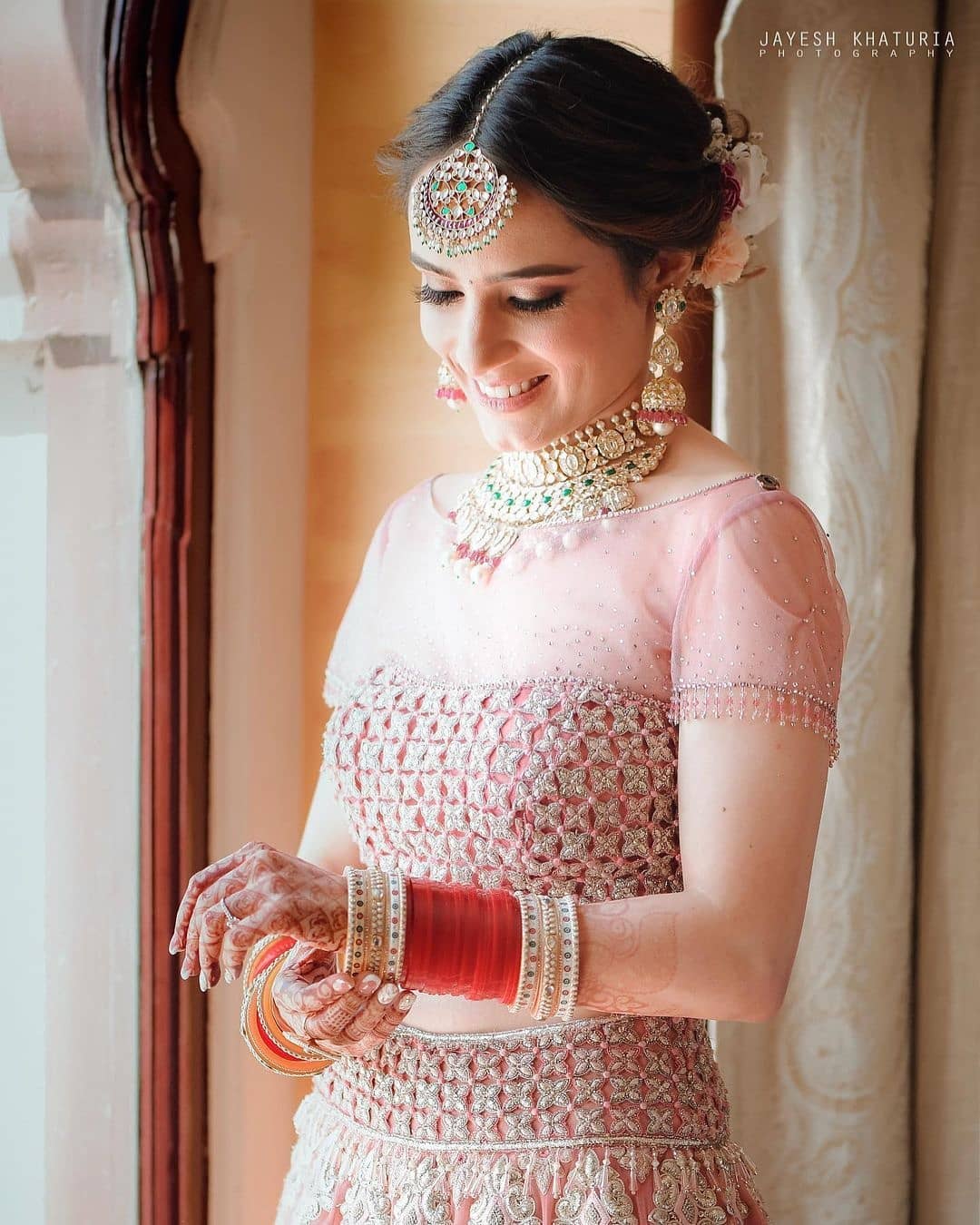 Pink Tarun Tahiliani Lehenga