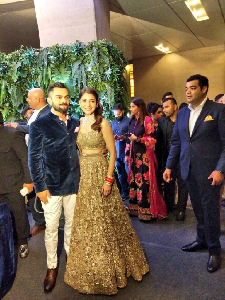 Virat Anushka Mumbai Reception