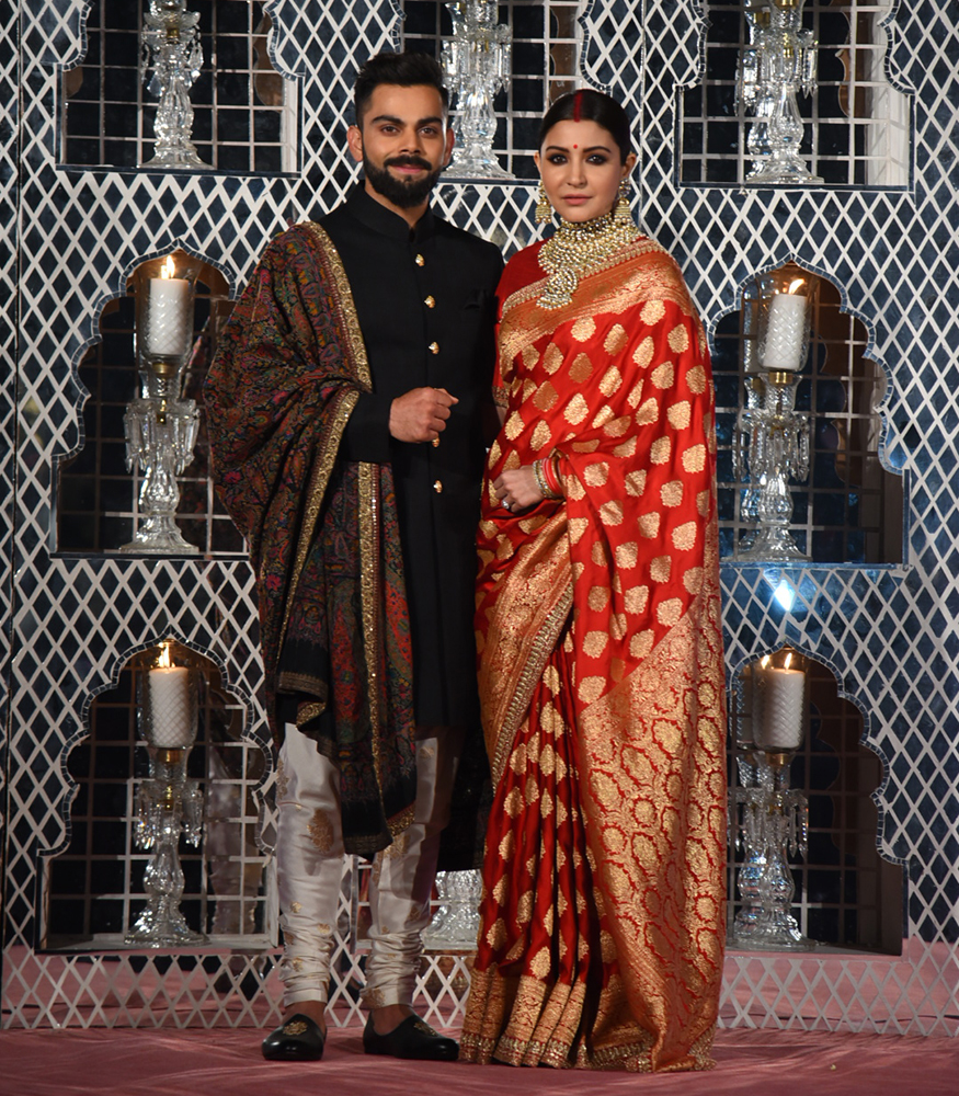 Virat Anushka Delhi Reception