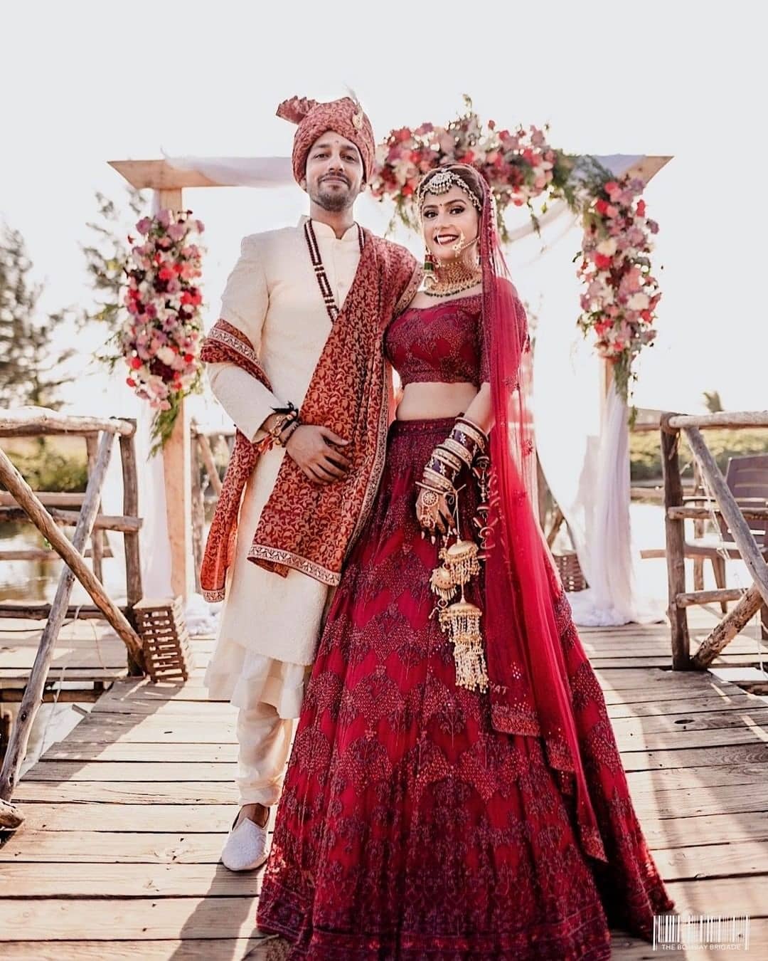 All Red Lehenga Bridal