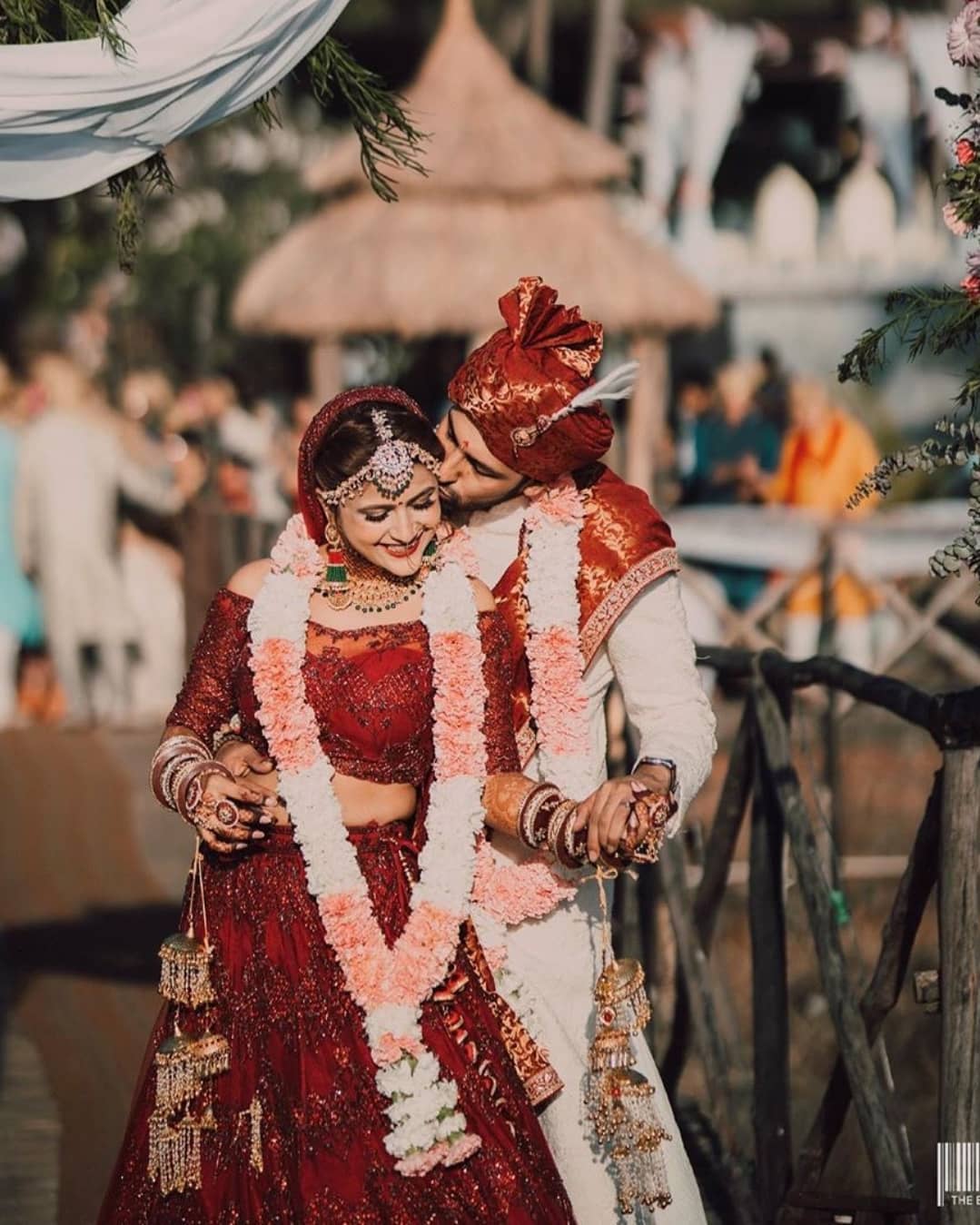 All Red Lehenga Bridal