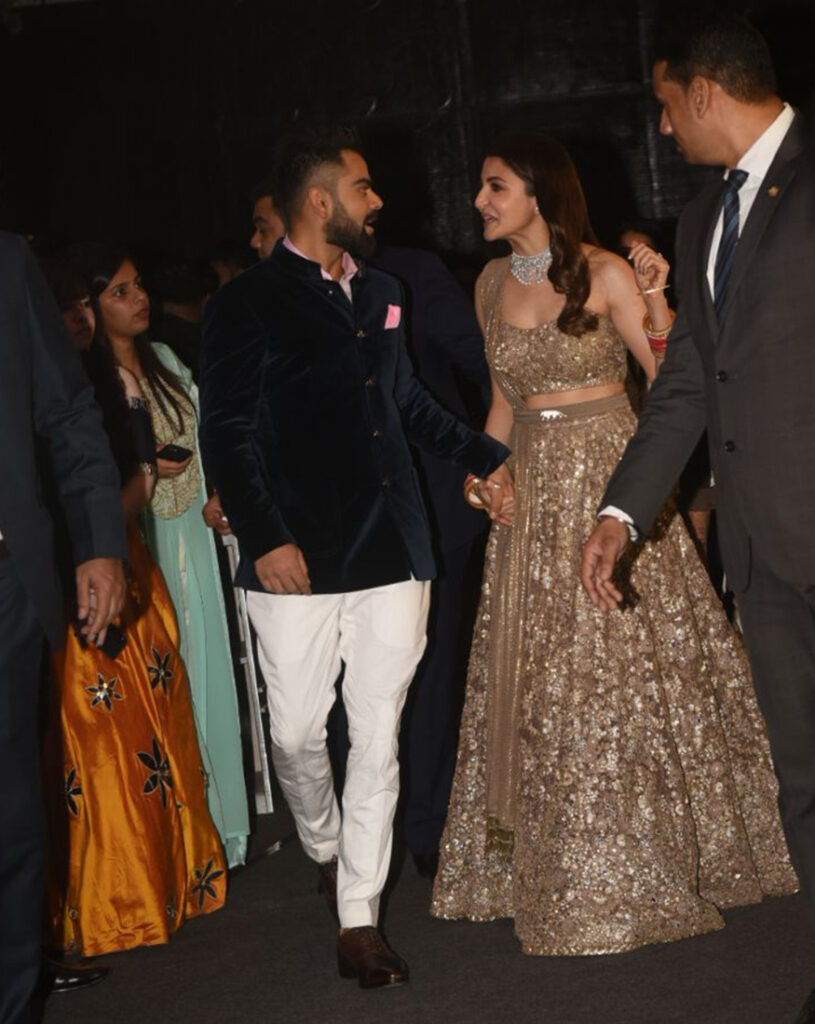 Virat Anushka Mumbai Reception