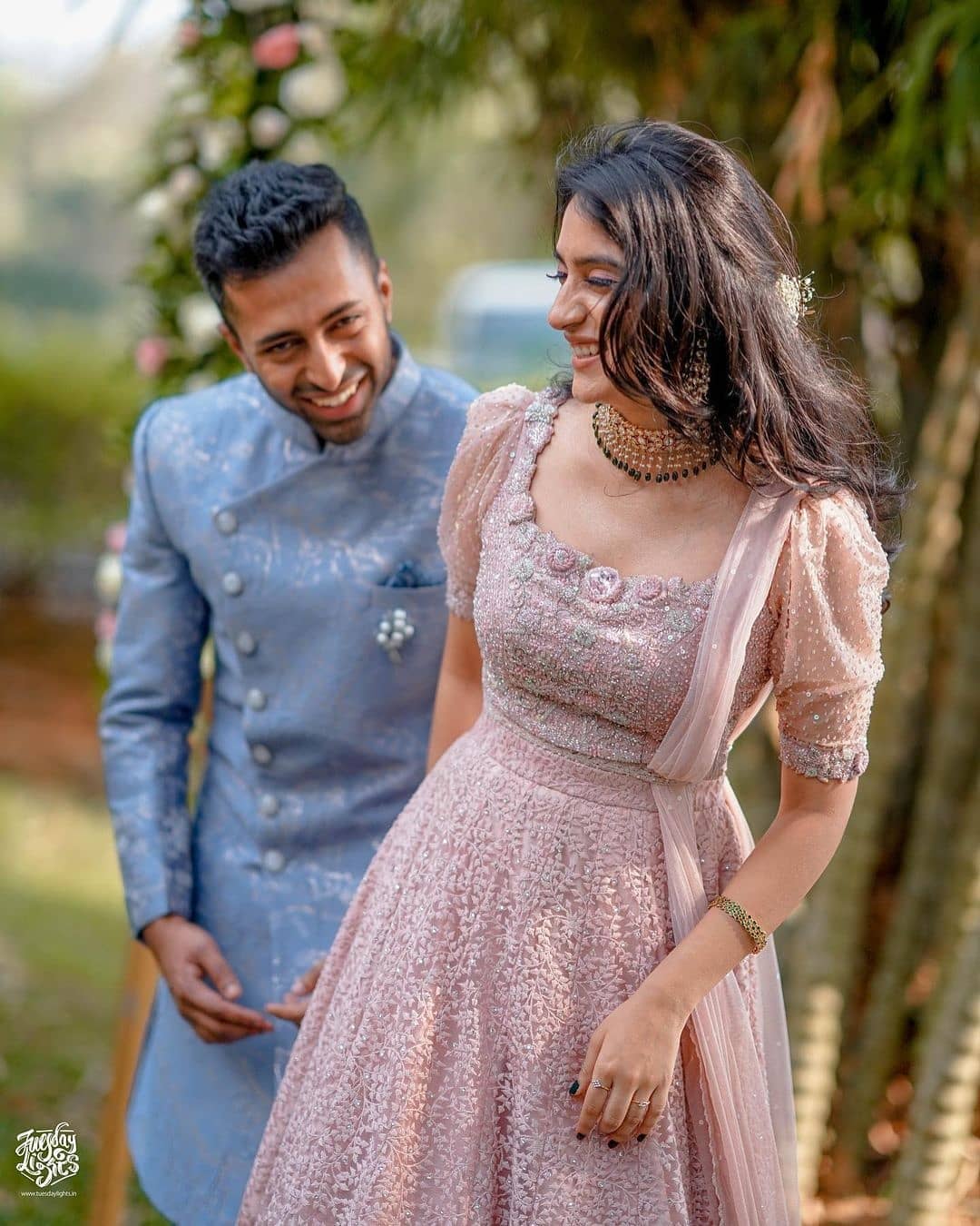 Pink Glitter Lehenga