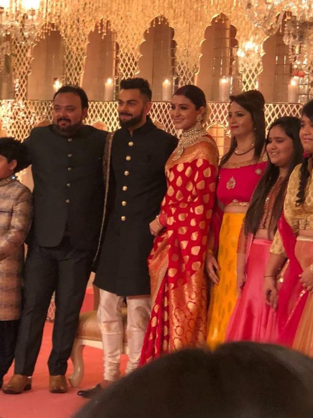 Virat Anushka Delhi Reception