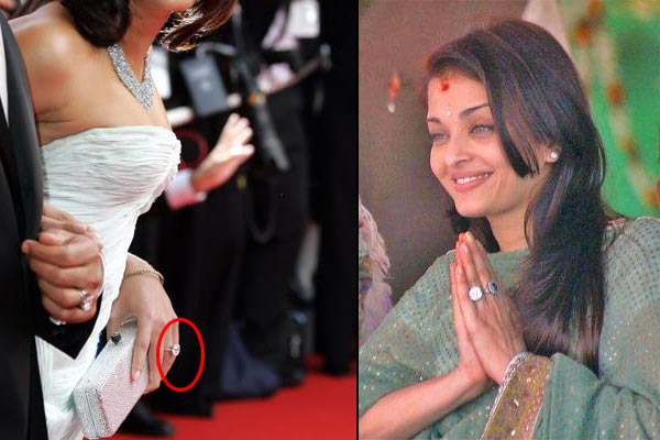 Aishwarya Rai Engagement Ring