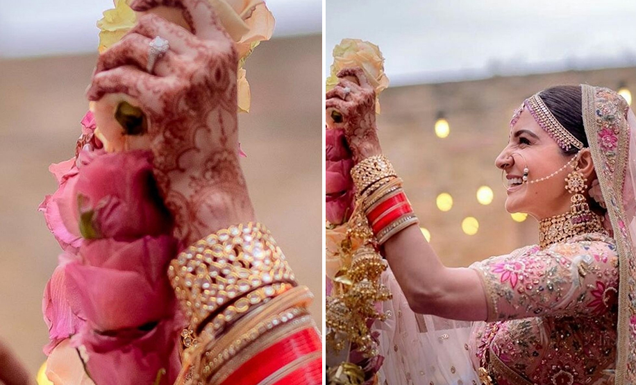 Anushka Sharma Engagement Ring