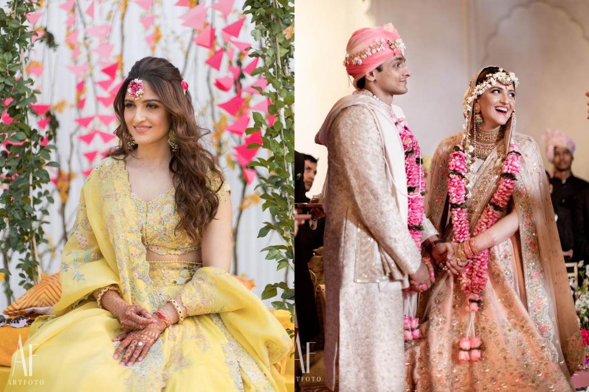 These High-School Sweethearts Tied The Knot At Fairmont Hotel, Jaipur ...