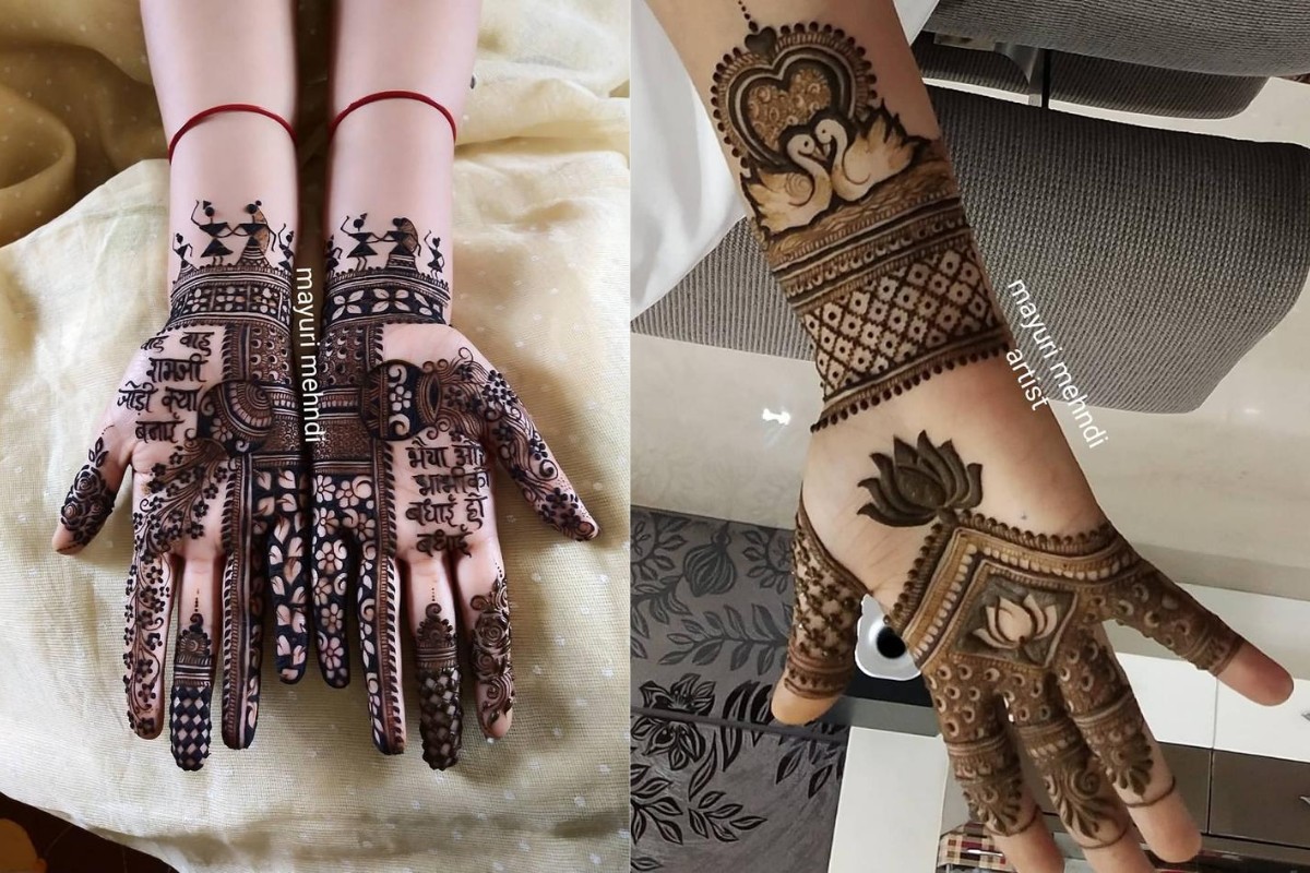 This Is The Perfect Mehndi Design For Sister Of The Groom More Designs To Save Wedbook
