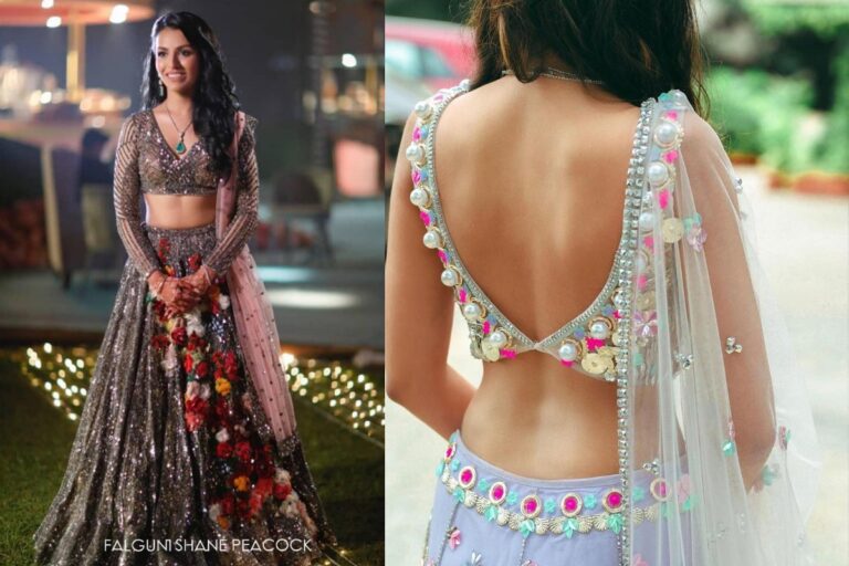 best lehenga blouse design