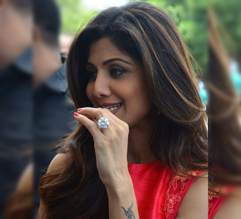 Shilpa Shetty Engagement Ring