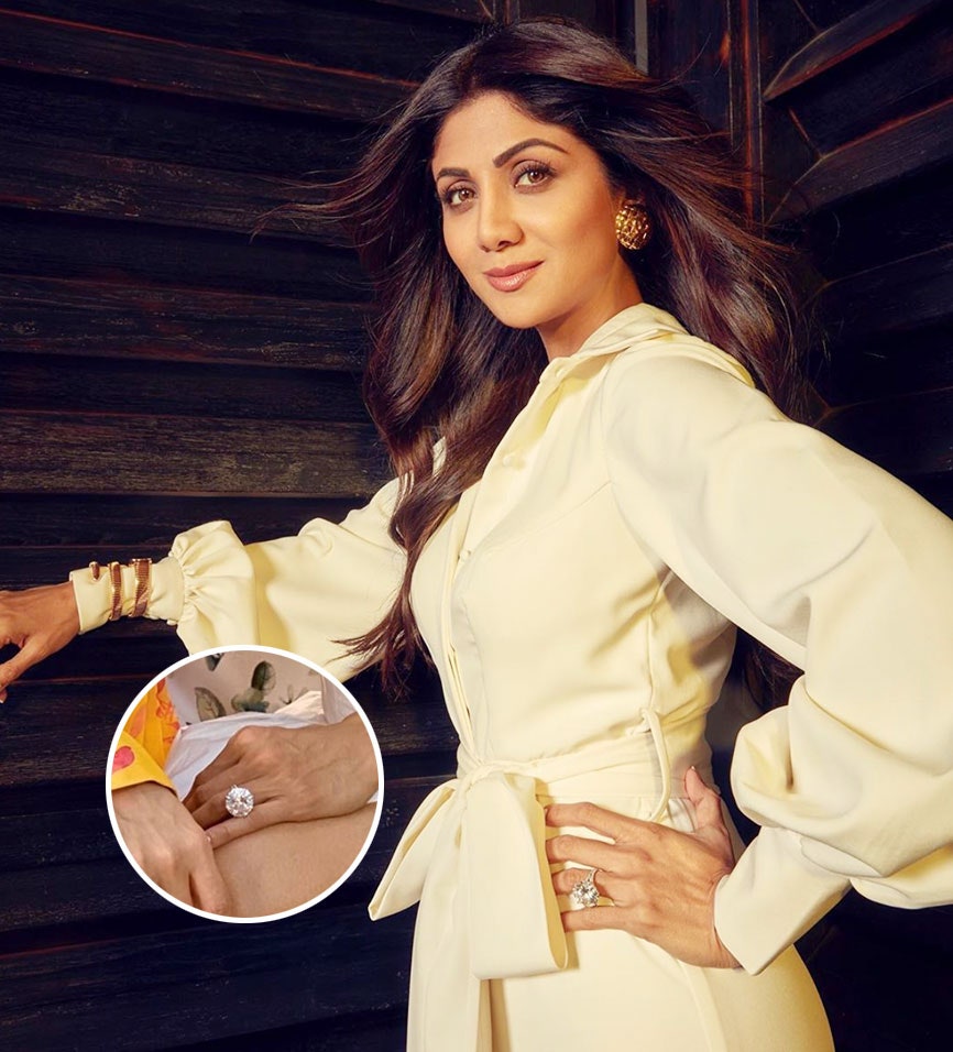 Shilpa Shetty Engagement Ring