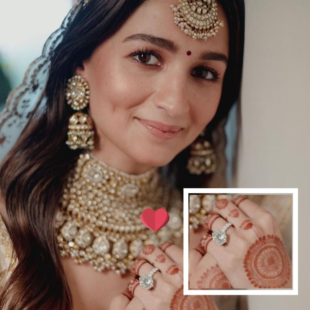 Alia Bhatt Engagement Ring