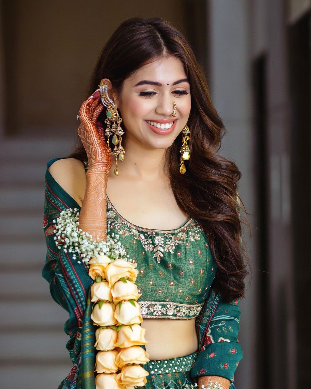 This Bride Wore Neha Kakkars Mehendi Lehenga At Her Own Wedding Wedbook 5187