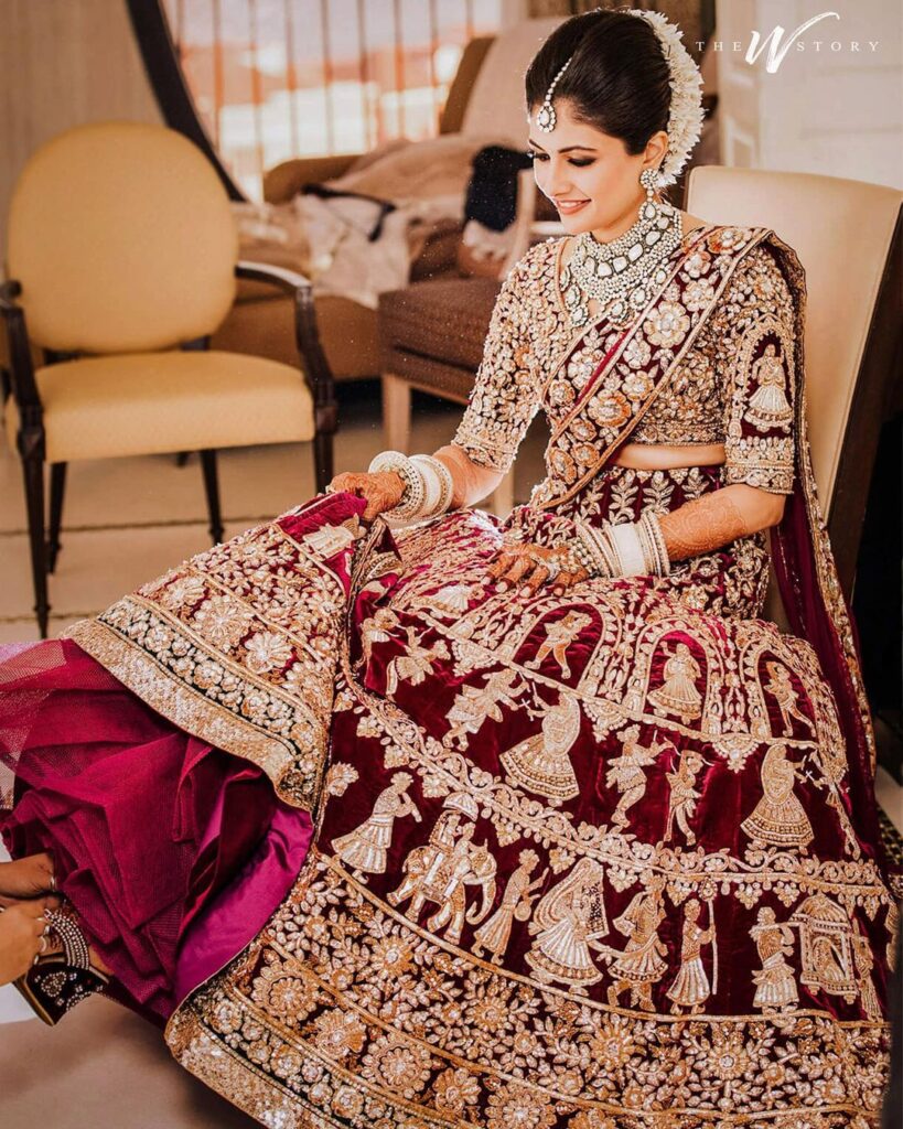 Manish Malhotra Lehenga for Bride