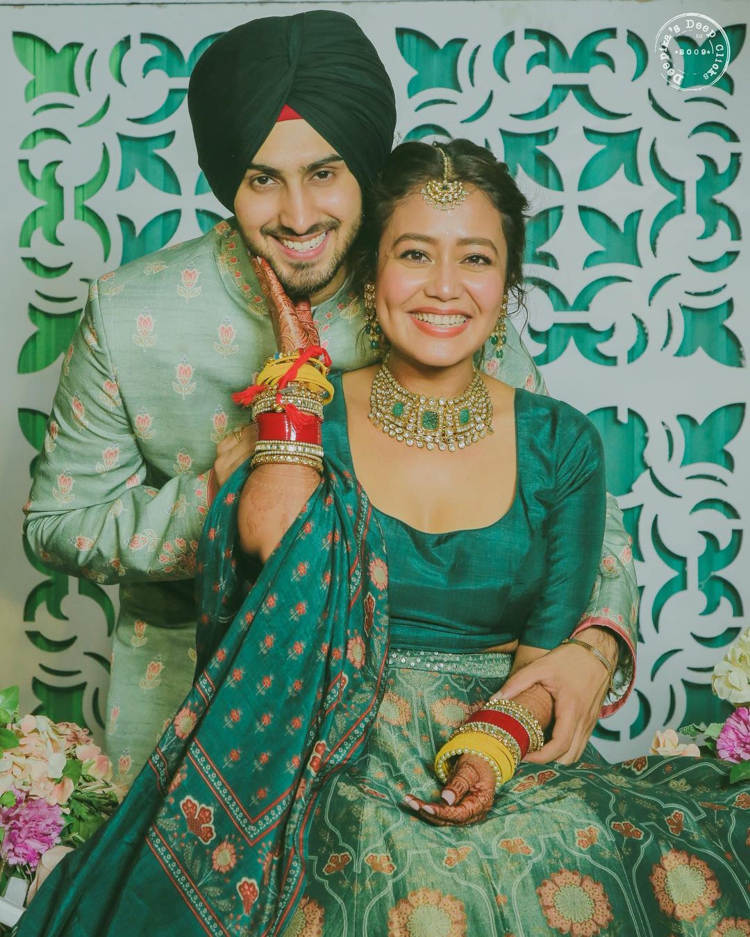 This Bride Wore Neha Kakkars Mehendi Lehenga At Her Own Wedding Wedbook 5952