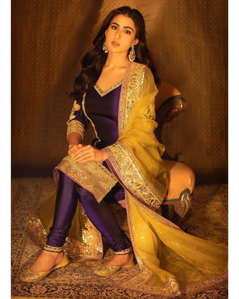 Manish Malhotra Kurta Set Sara Ali Khan