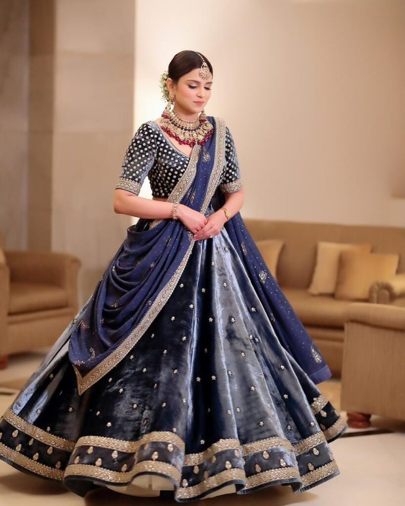 Share more than 92 different types of wearing lehenga best - POPPY