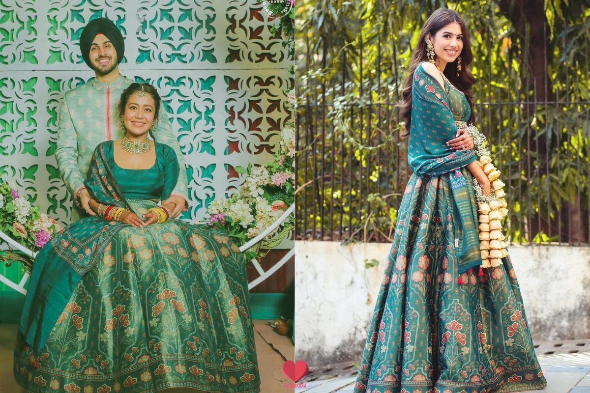 neha kakkar wedding lehenga rate
