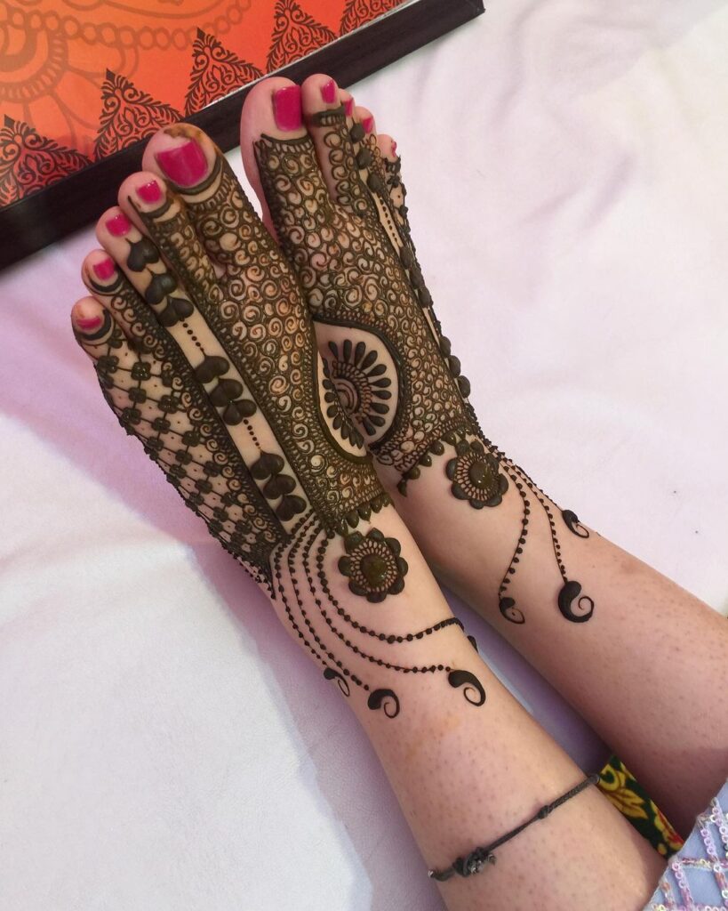 25 Trending Foot Mehendi Designs For 21 Brides Wedbook