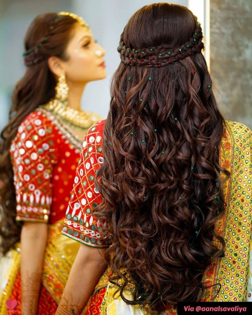 10 Sangeet Hairstyles For Brides You Need To Save Right Away  SetMyWed