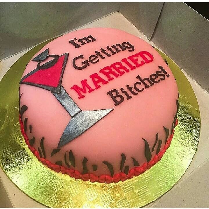 Bachelorette Naughty Cake