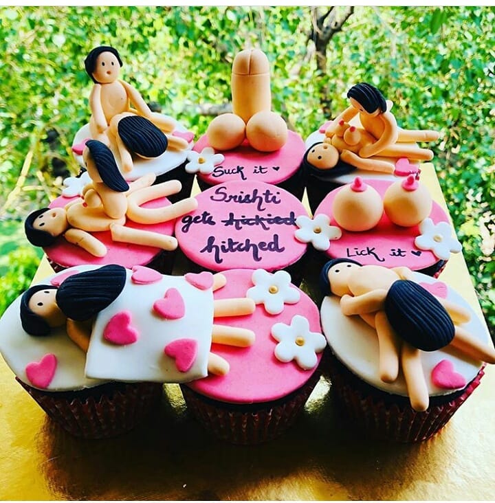 Bachelorette Naughty Cake
