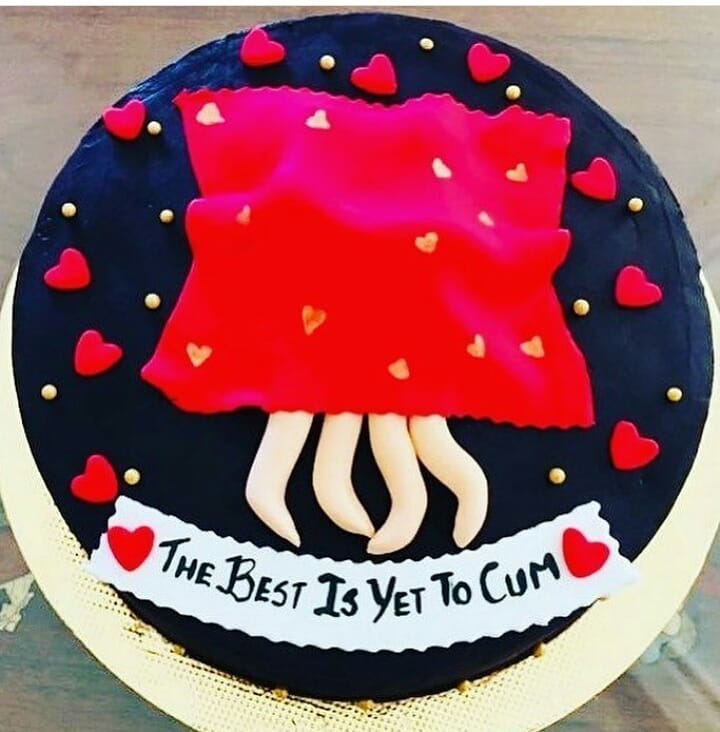 Bachelorette Naughty Cake