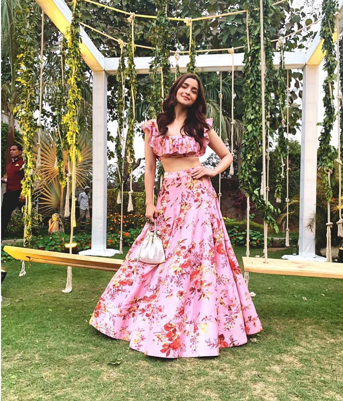 Alia Bhatt Anushree Reddy Lehenga