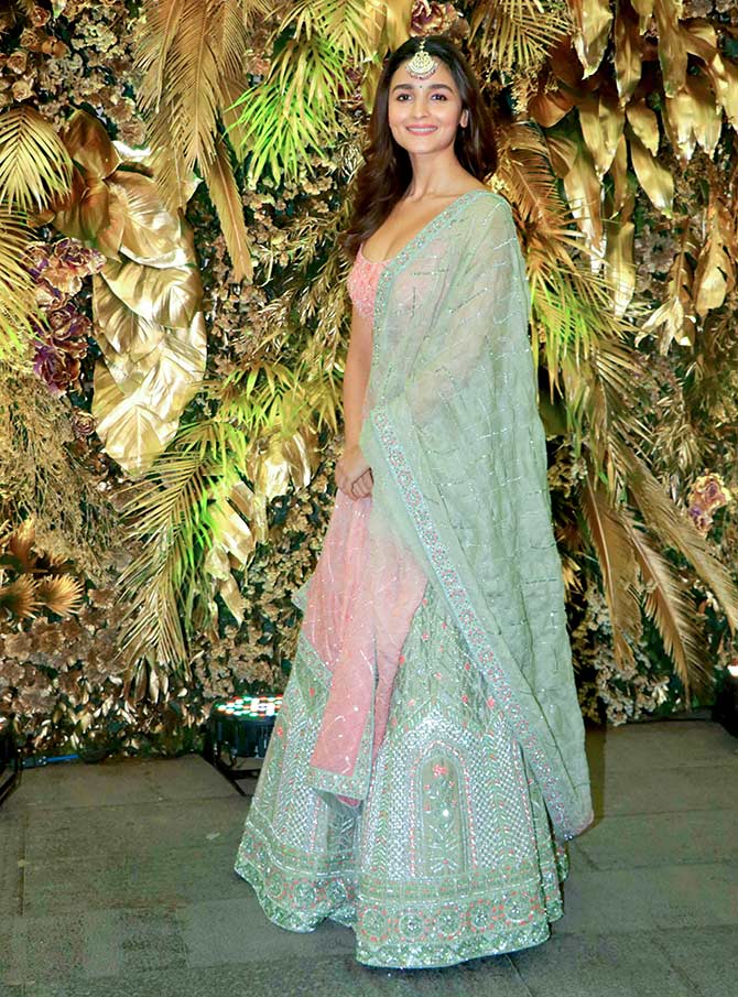 Alia bhatt shop style lehenga choli