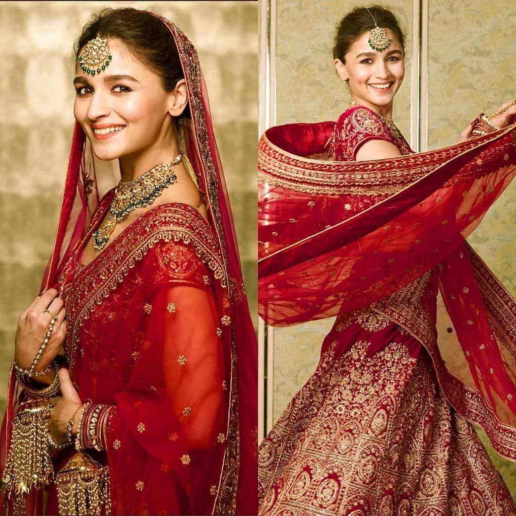 Alia bhatt in outlet lehenga