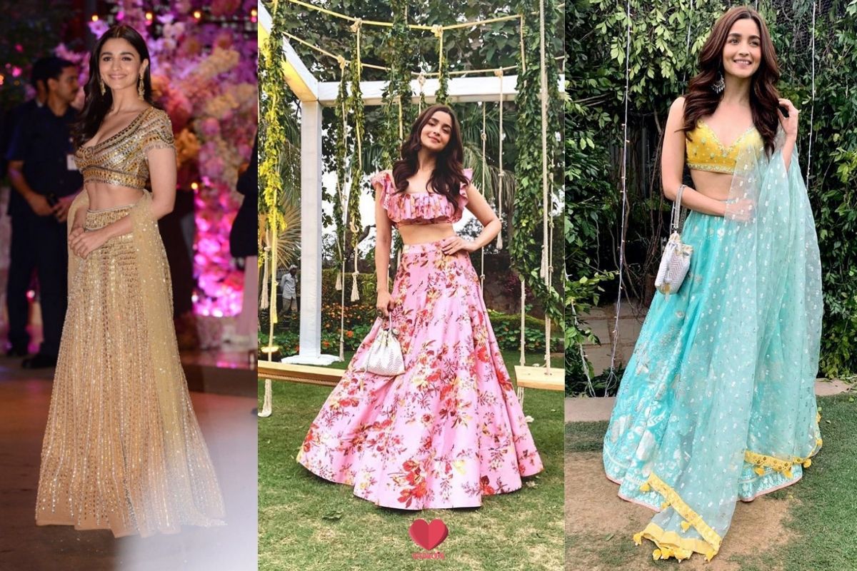 17 Lehenga Looks Inspiration To Take From Alia Bhatt's Wardrobe - Wedbook