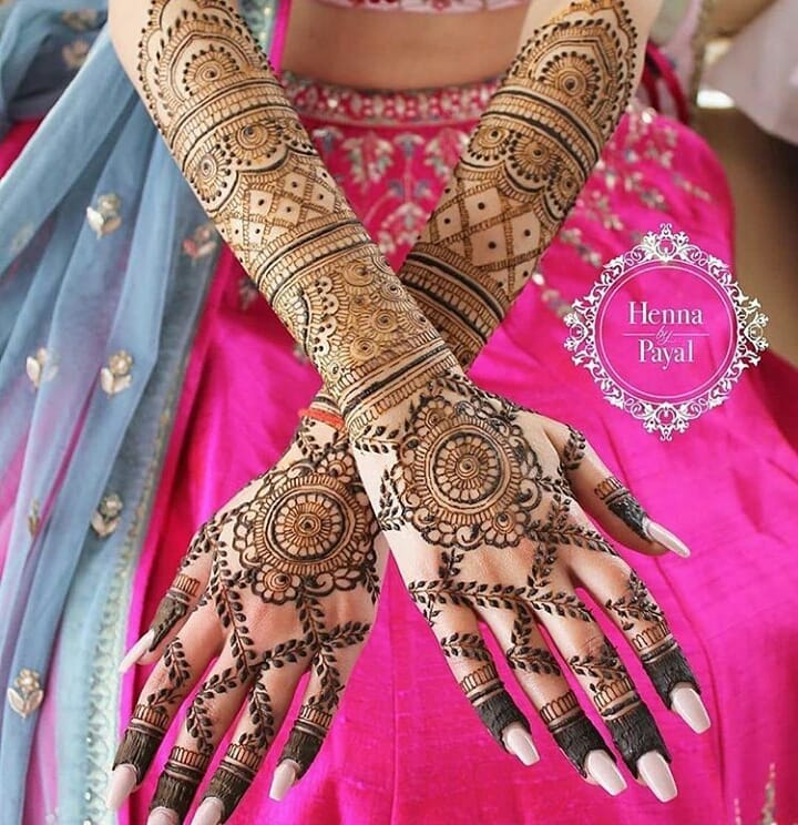 Jaali Design Mehendi