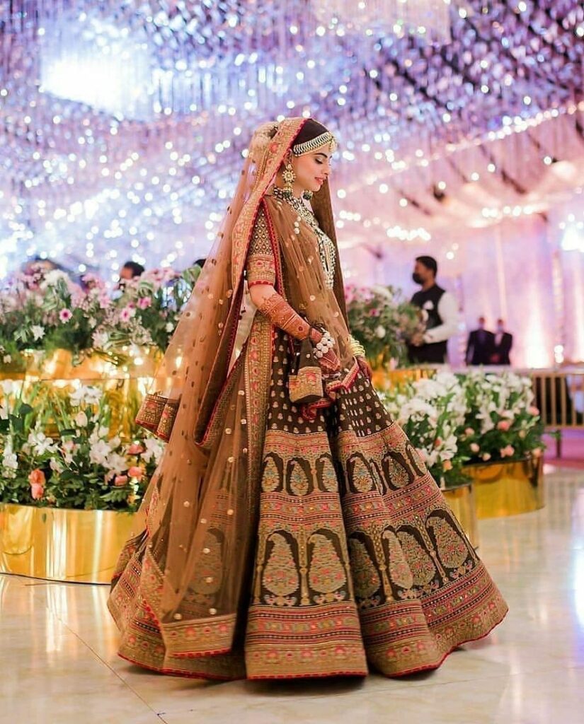 Printed Sabyasachi Bridal Lehenga