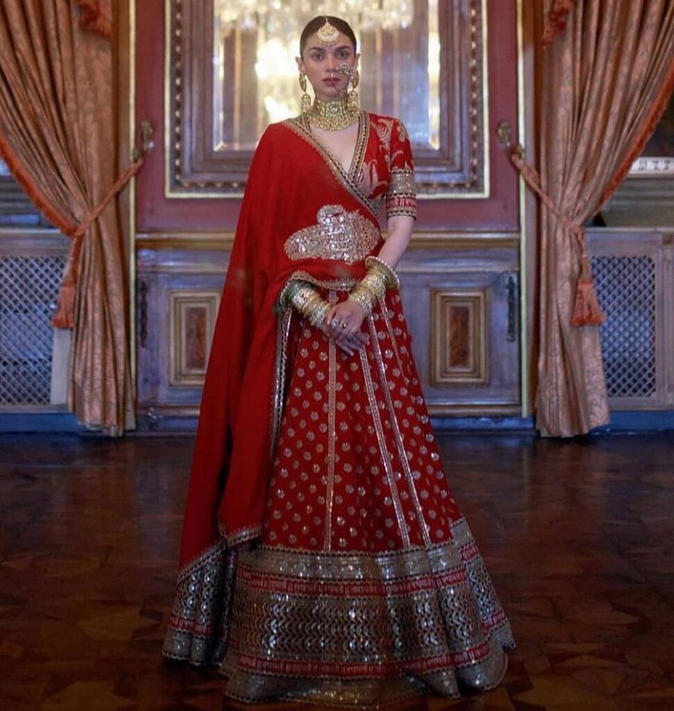 Aditi Rao Hyadri In Sabyasachi