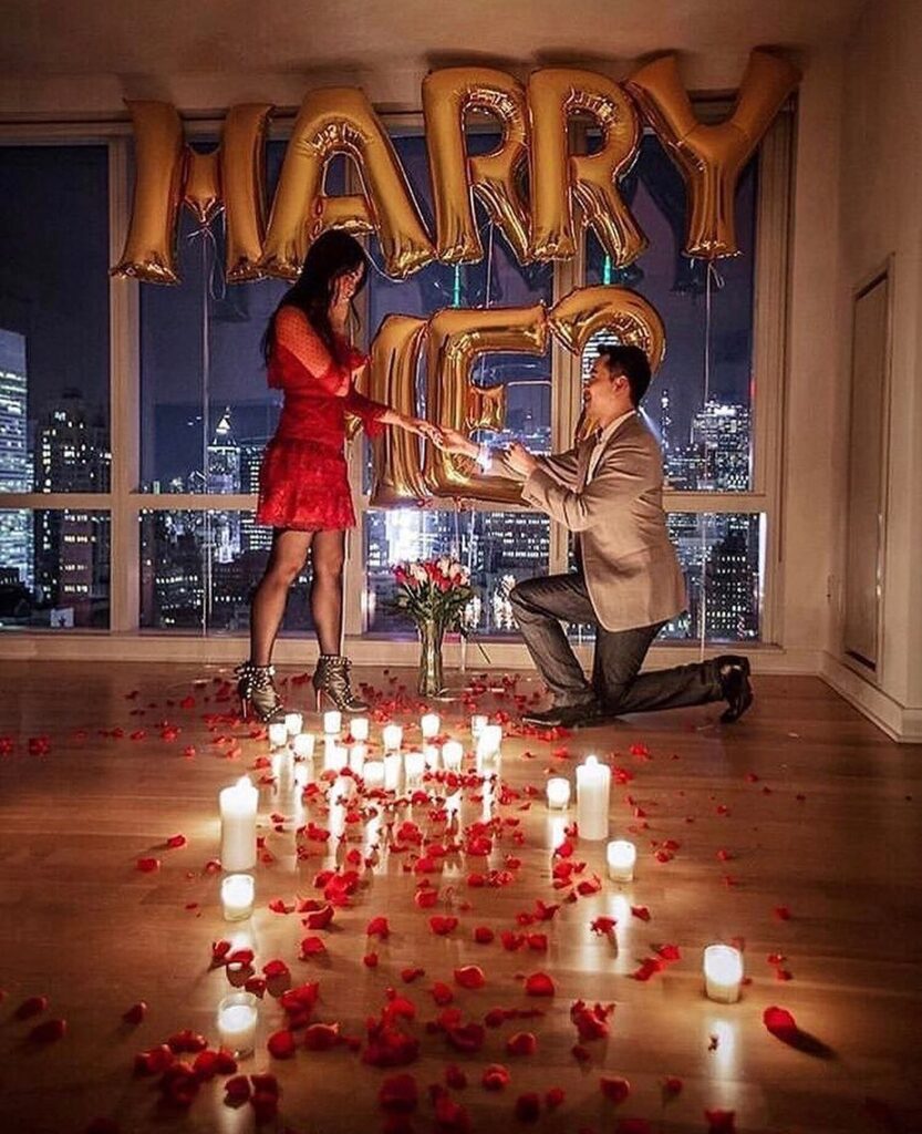 17 At Home Proposal Ideas That Are Romantic And Special Wedbook 0314