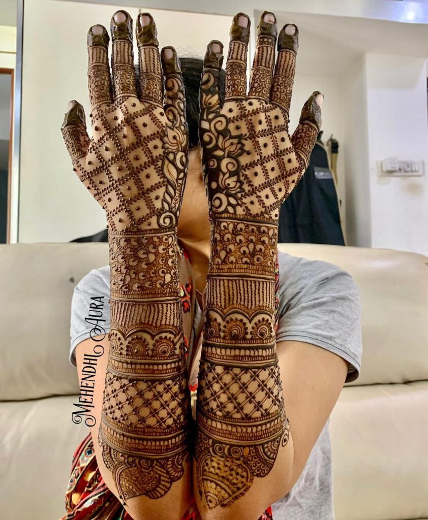 Jaal mehandi design