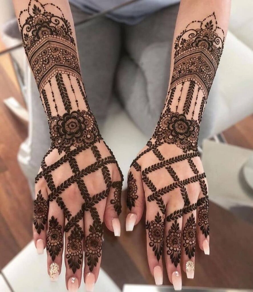 Jaal Mehndi design