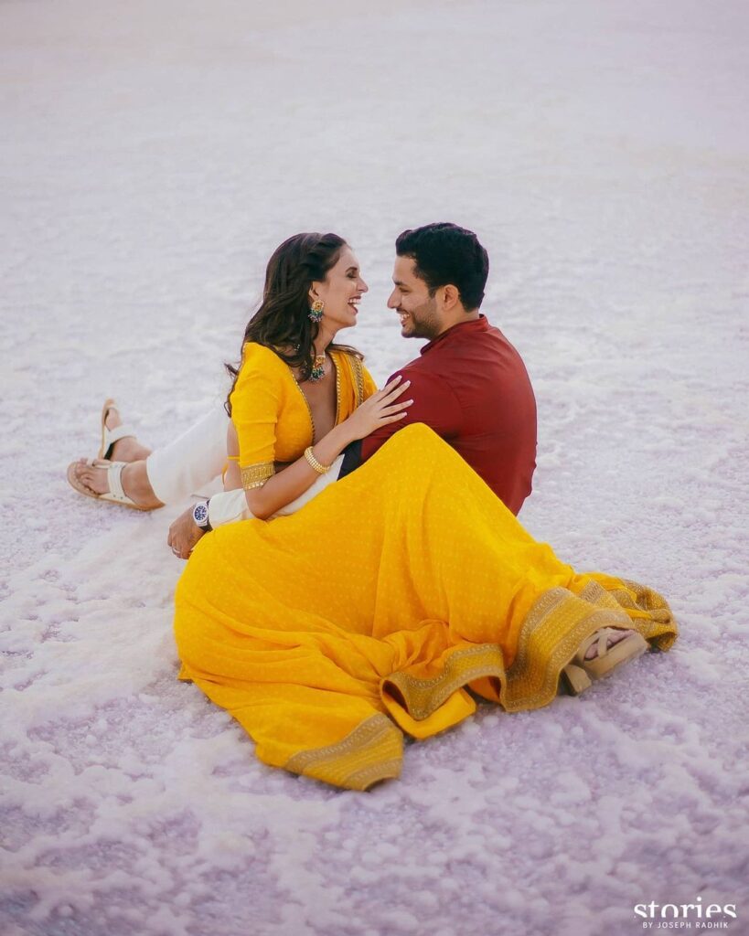 Yellow Sabyasachi Lehenga