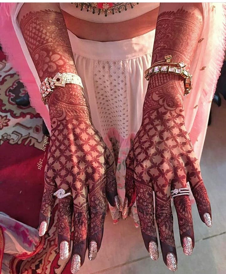 Jaal Mehndi design