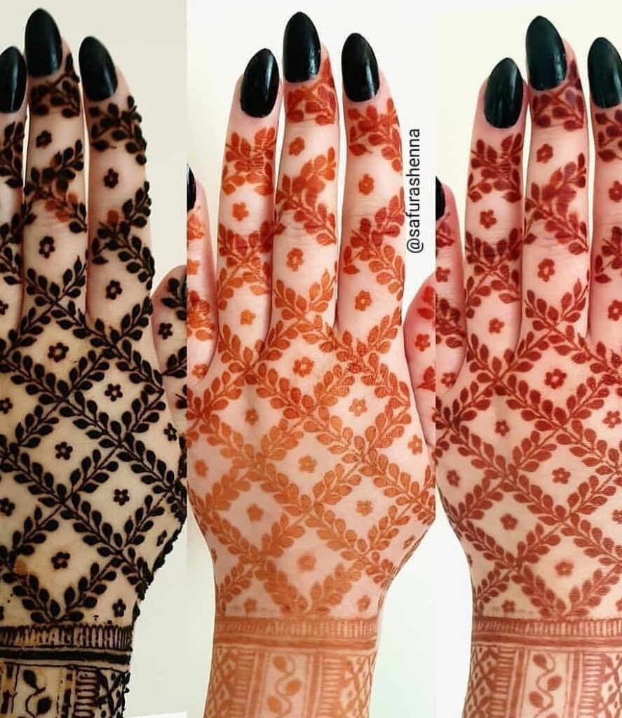 Jaal Mehndi design