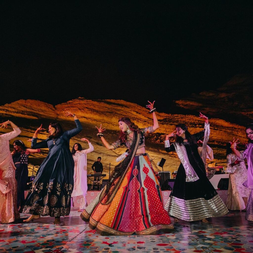 Sabyasachi Paneled Lehenga