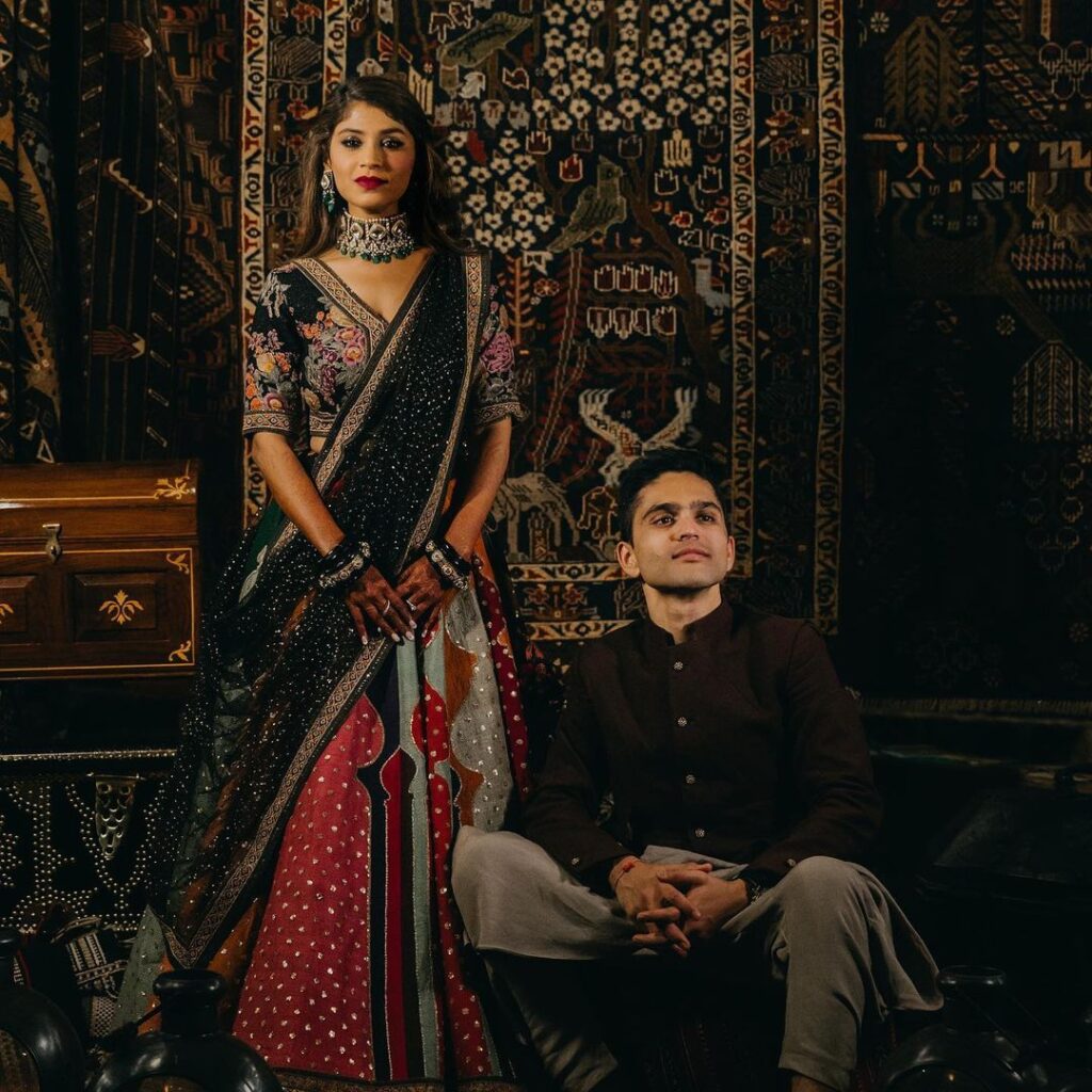 Sabyasachi Paneled Lehenga