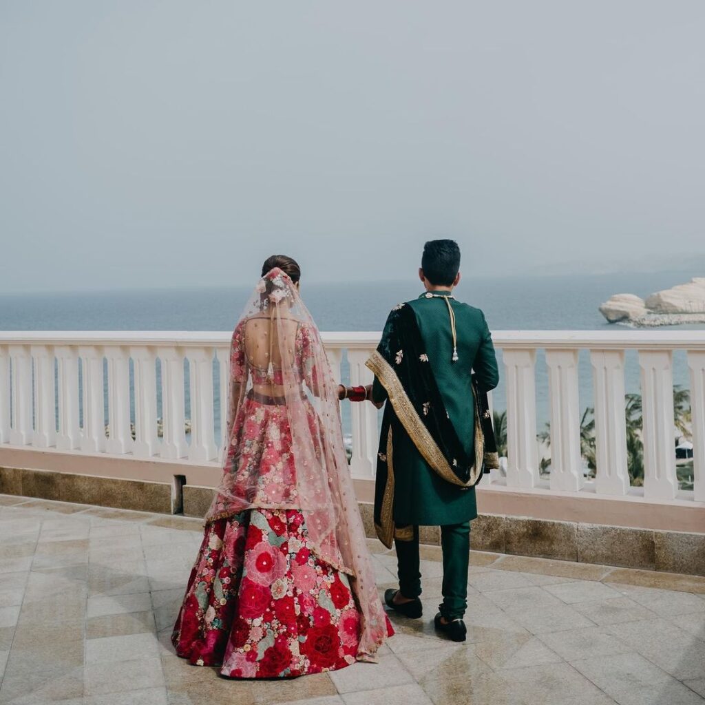 Sabyasachi Dil Guldasta Lehenga