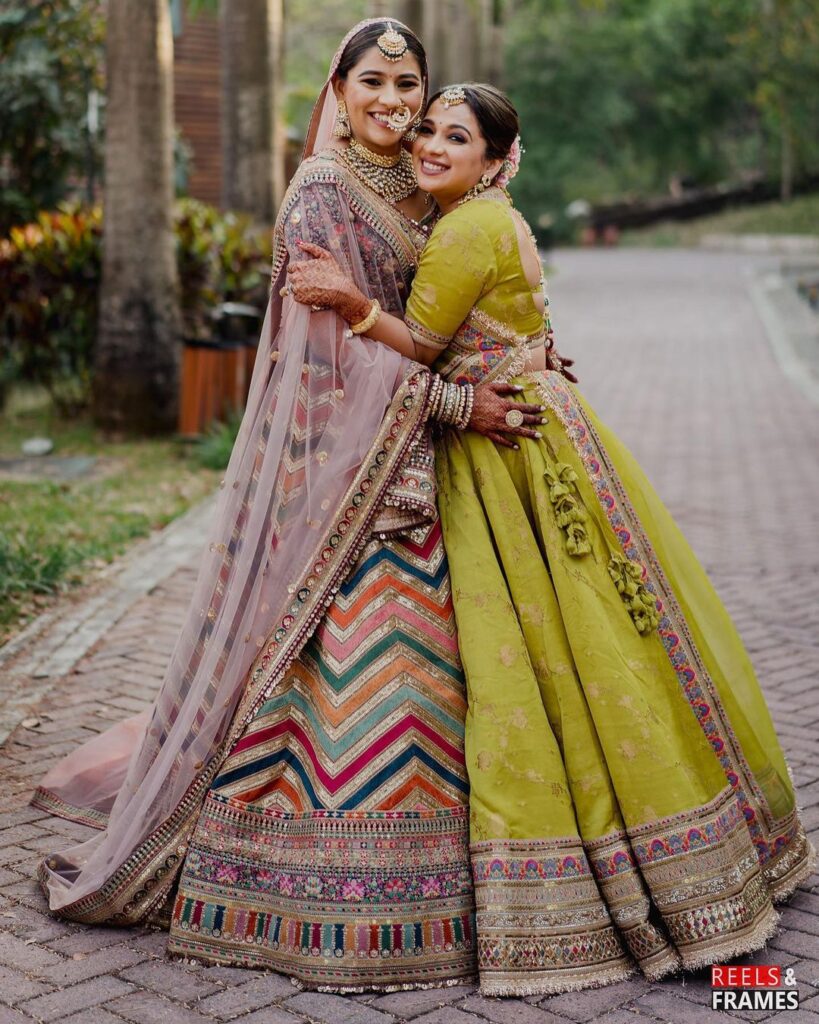 Chevron Sabyasachi Lehenga