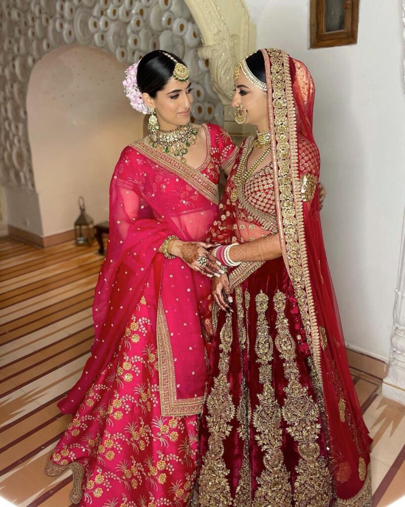 Sisters In Sabyasachi