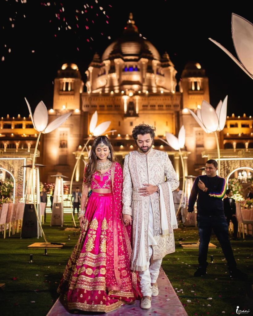 Pink Sabyasachi Lehenga