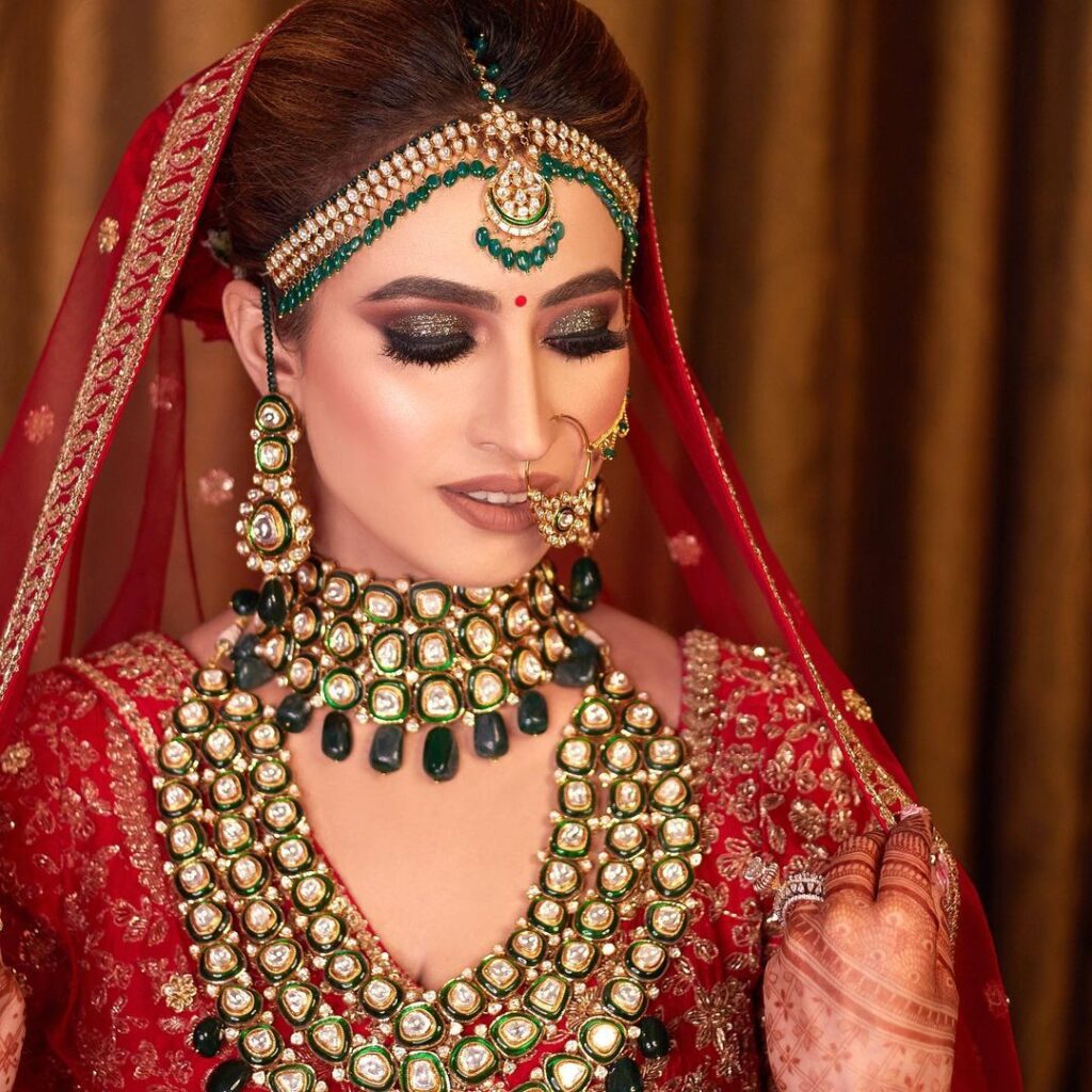 Glam Indian Bridal Makeup