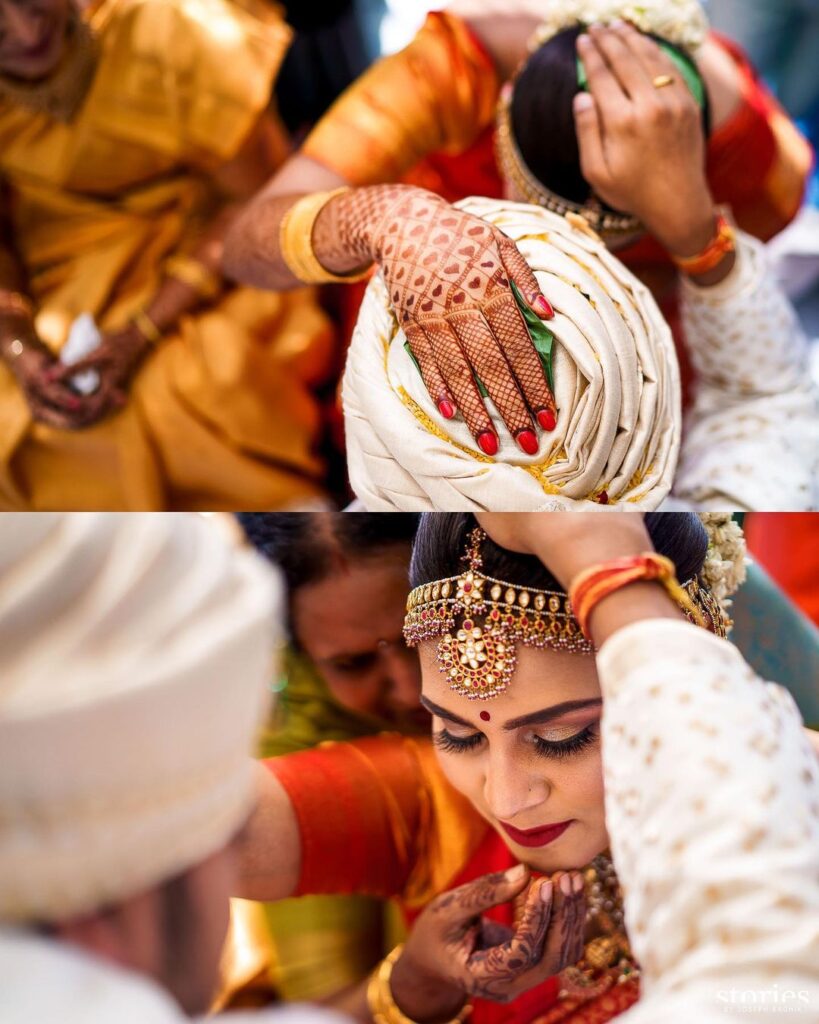 South Indian Bride Mathapatti