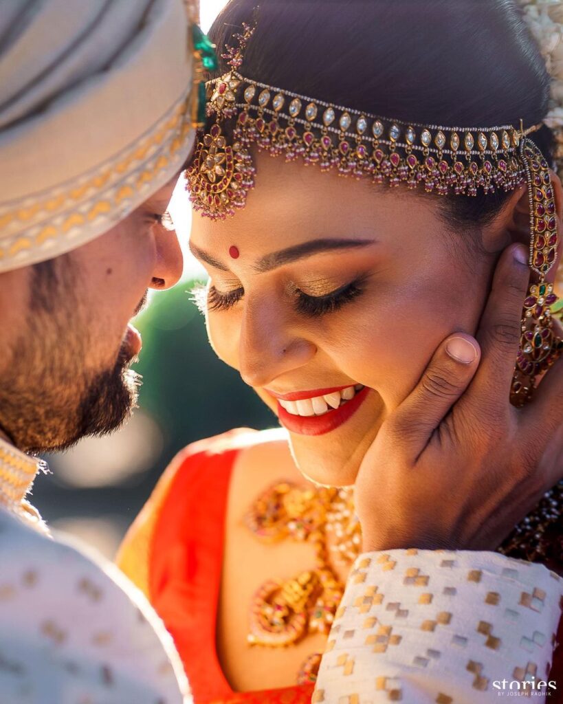 South Indian Bride Mathapatti